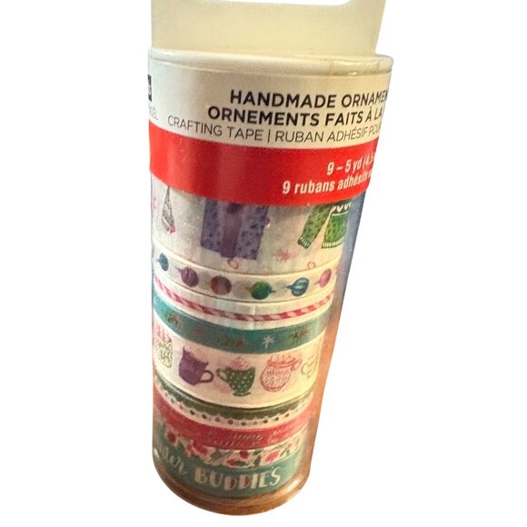 Artminds Christmas Washi Tape 6 Rolls Holiday-Themed Designs Crafts Scrapbooking - Picture 6 of 10
